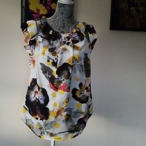 Rachel roy floral blouse